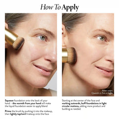 Pink Full Coverage Foundation Blending Brush