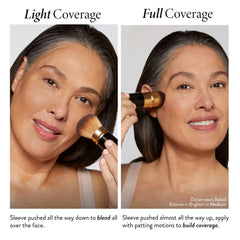 Retractable Airbrush Kabuki Brush