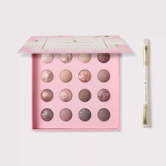 Draper James x Laura Geller Marble-ous Eyes Palette & Brush Set (2PC)