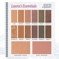 Laura's Essentials Eclectic & Elegant, Eye + Face Palette